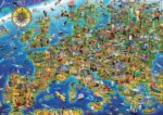Puzzle 500 el. Mapa Europy - obrazek 2