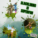 Slackline taśma 15m Orangutan + taśma asekuracyjna + ochraniacze - obrazek 4