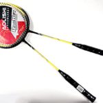Badminton zestaw 2 rakietki 2 lotki