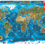 Puzzle 1000 elementów Cuda Świata