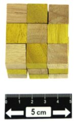 Kostka drewniana 45 mm 3x3x3 - obrazek 5