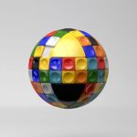 Kula układanka logiczna v-sphere