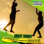 Slackline taśma 15m Orangutan - obrazek 3