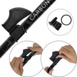 Kije karbonowe do Nordic Walking z korkową rączką ultralekkie - obrazek 4