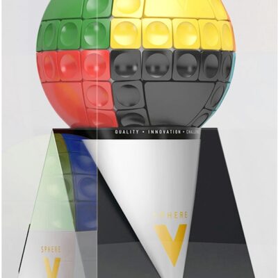Układanka logoczna kula V-sphere